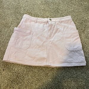 BDG Lilac Jean Skirt